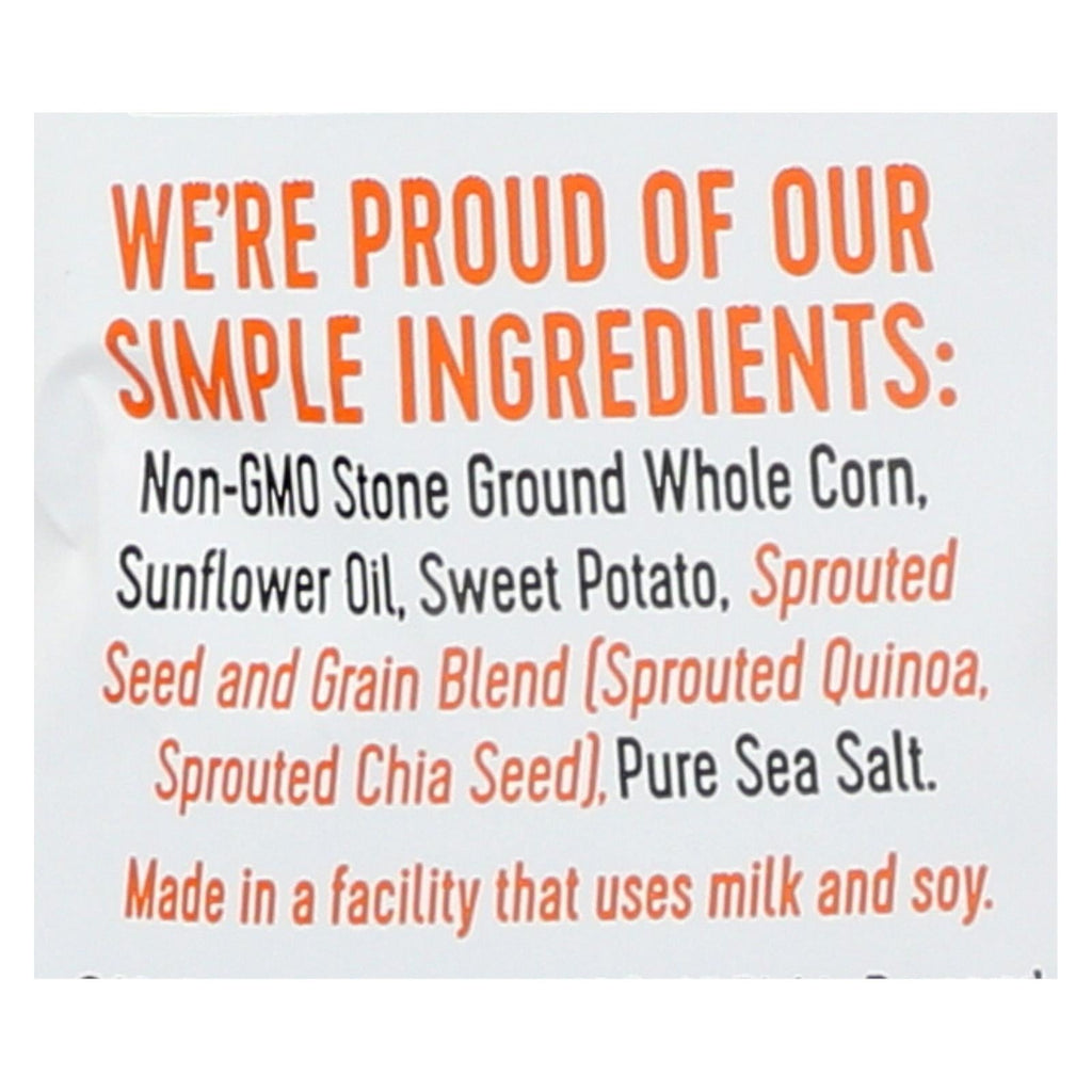 Way Better Snacks Sweet Potato Tortilla Chips, 5.5 oz (Case of 12)