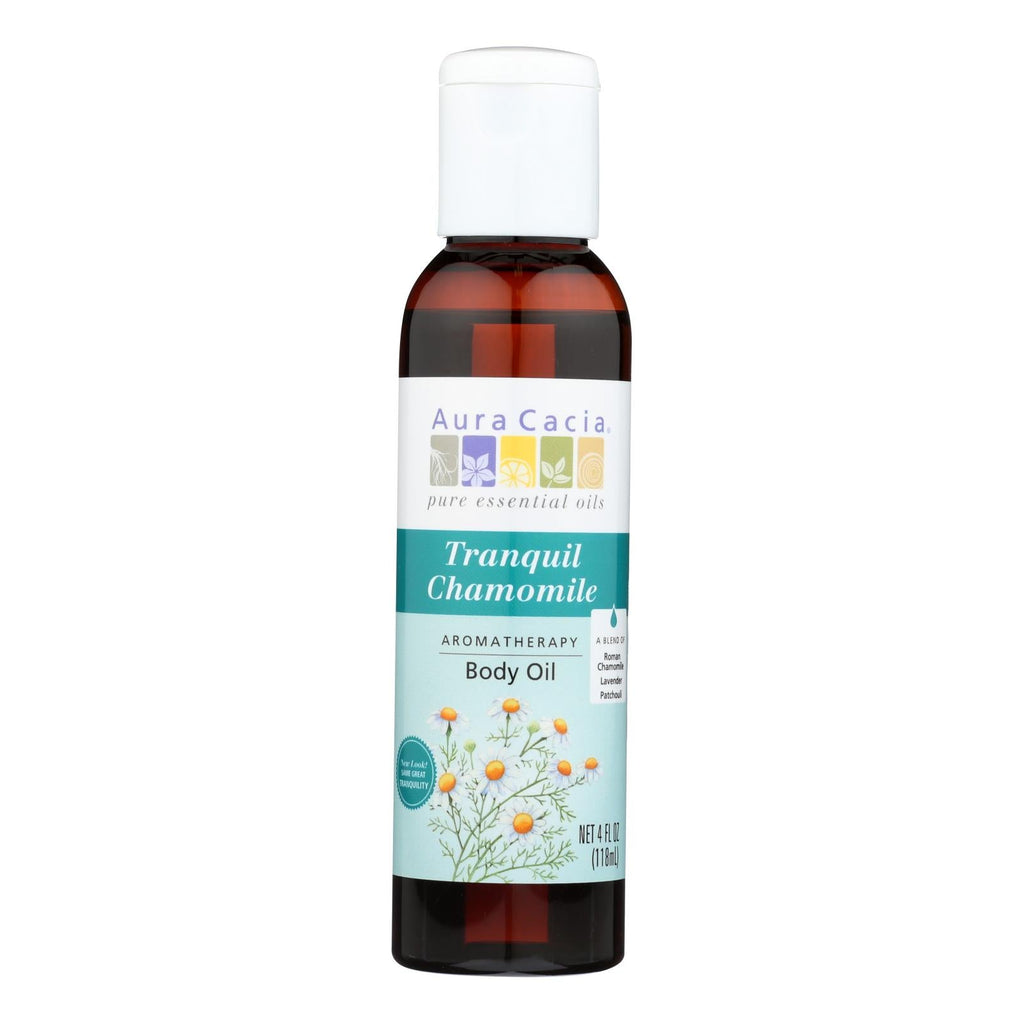 Aura Cacia Aromatherapy Body Oil Tranquility (4 Fl Oz)