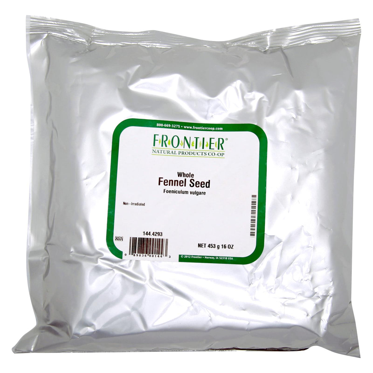 Frontier Co-op Whole Fennel Seed, 1 lb