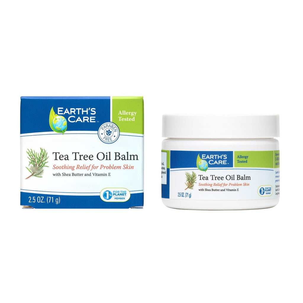 Earth's Care Tea Tree Oil Balm, 2.5 oz