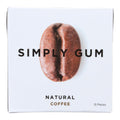 Simply Gum All Natural Gum, Coffee, 15 ct (Case of 12)