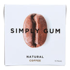 Simply Gum All Natural Gum, Coffee, 15 ct (Case of 12)