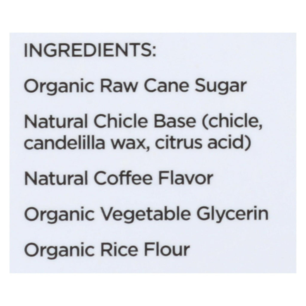 Simply Gum All Natural Gum, Coffee, 15 ct (Case of 12)