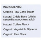 Simply Gum All Natural Gum, Coffee, 15 ct (Case of 12)