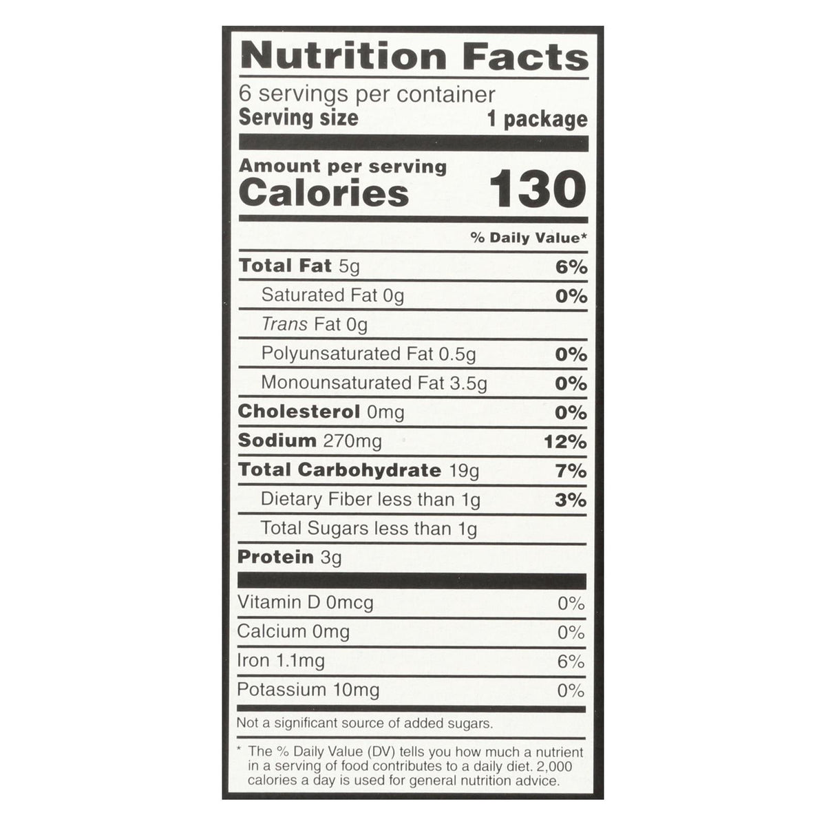 Stacy's Simply Naked Pita Chips, 1 oz (Case of 72)