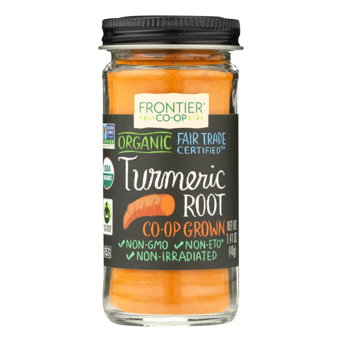 Frontier Co-op Organic Fair Trade Ground Turmeric Root, 1.41 oz