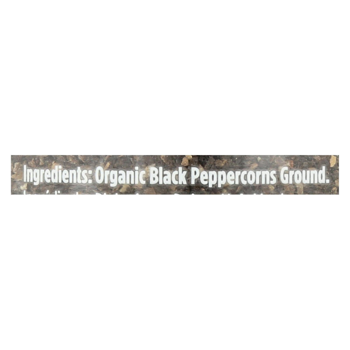 Spicely Organics Organic Peppercorn Black Ground (Pack of 3) 1.7 Oz.