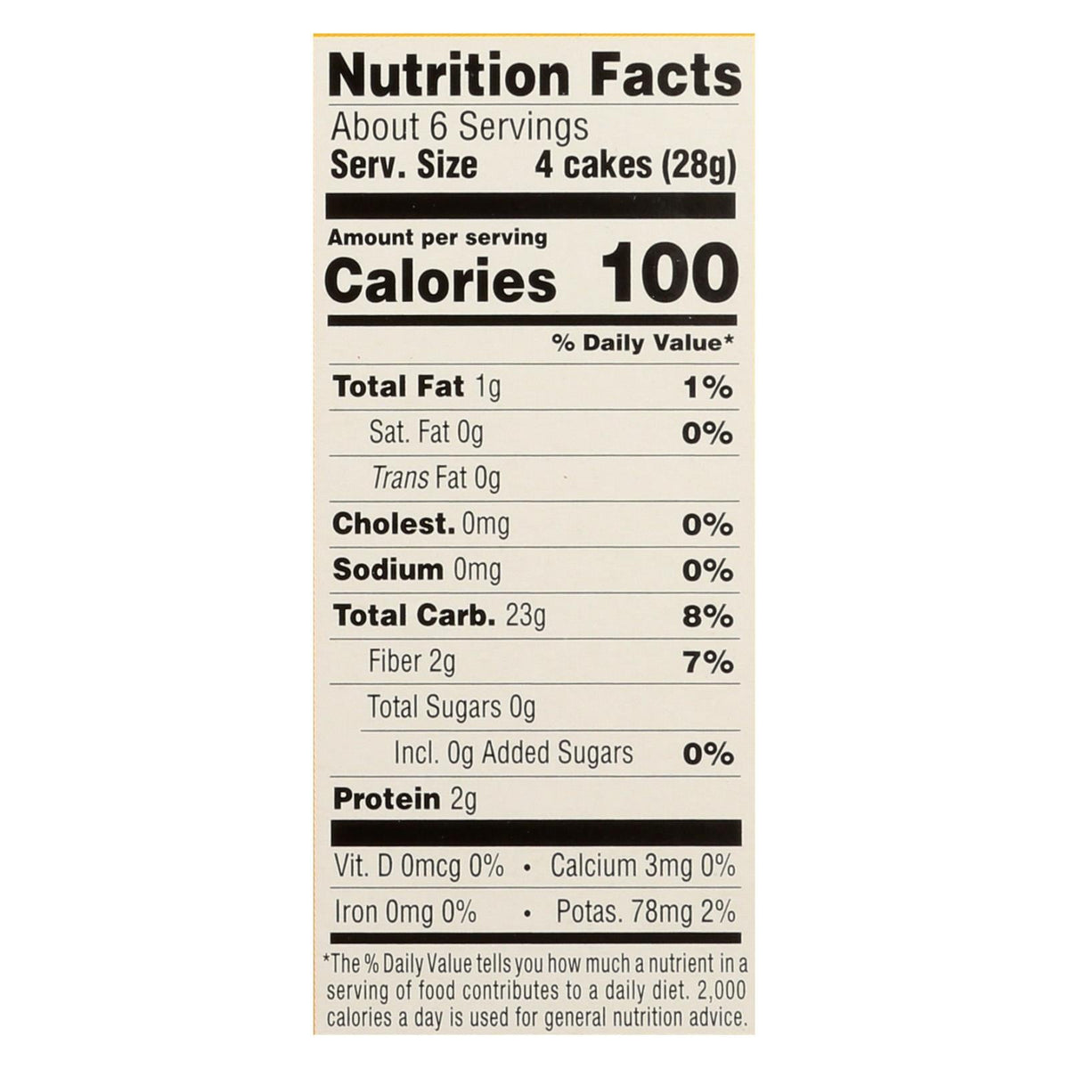 Lundberg Family Farms Red Quinoa Rice Cake Thins, 6 oz (Case of 6)
