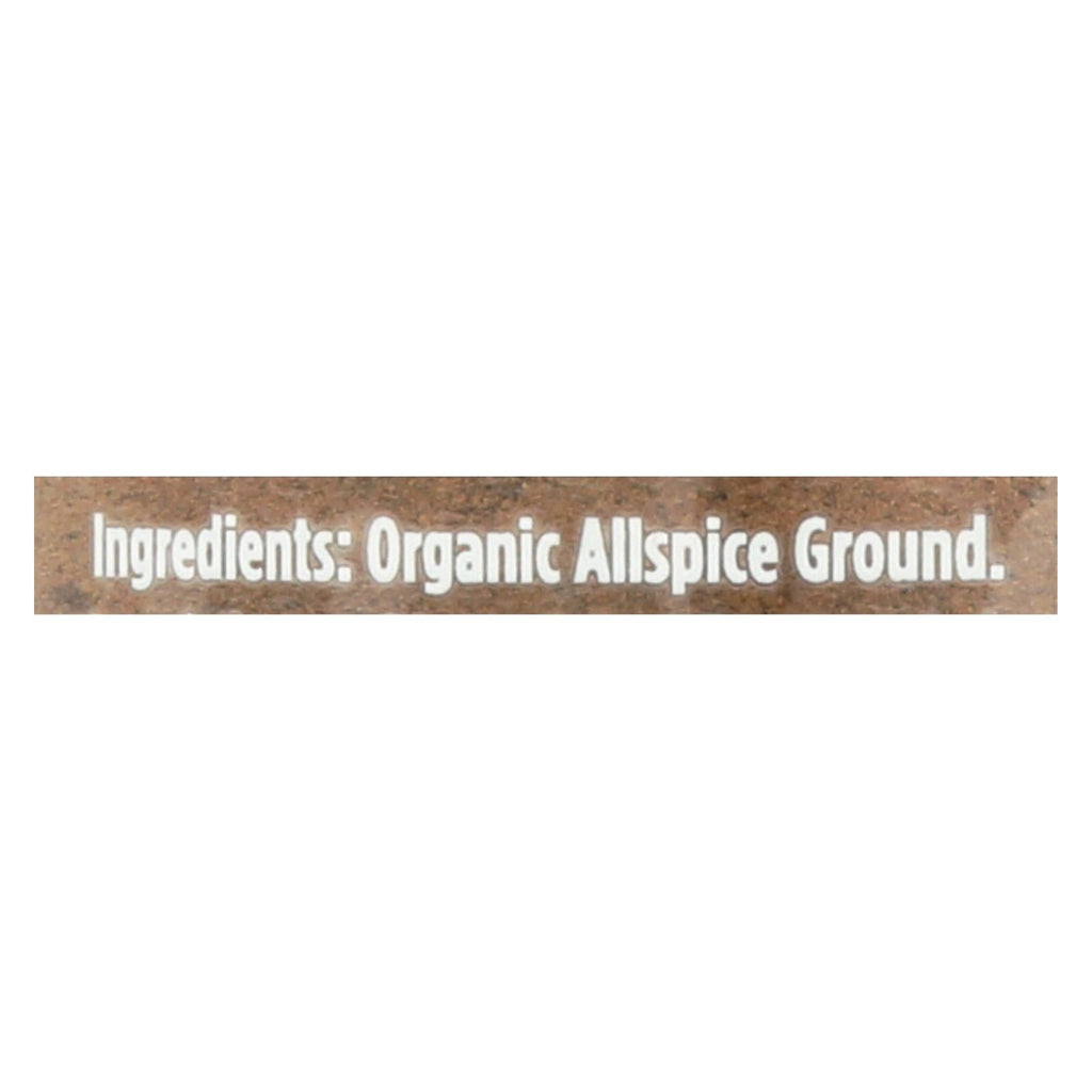 Spicely Organics Organic Allspice Ground (Pack of 3) - 1.6 Oz.