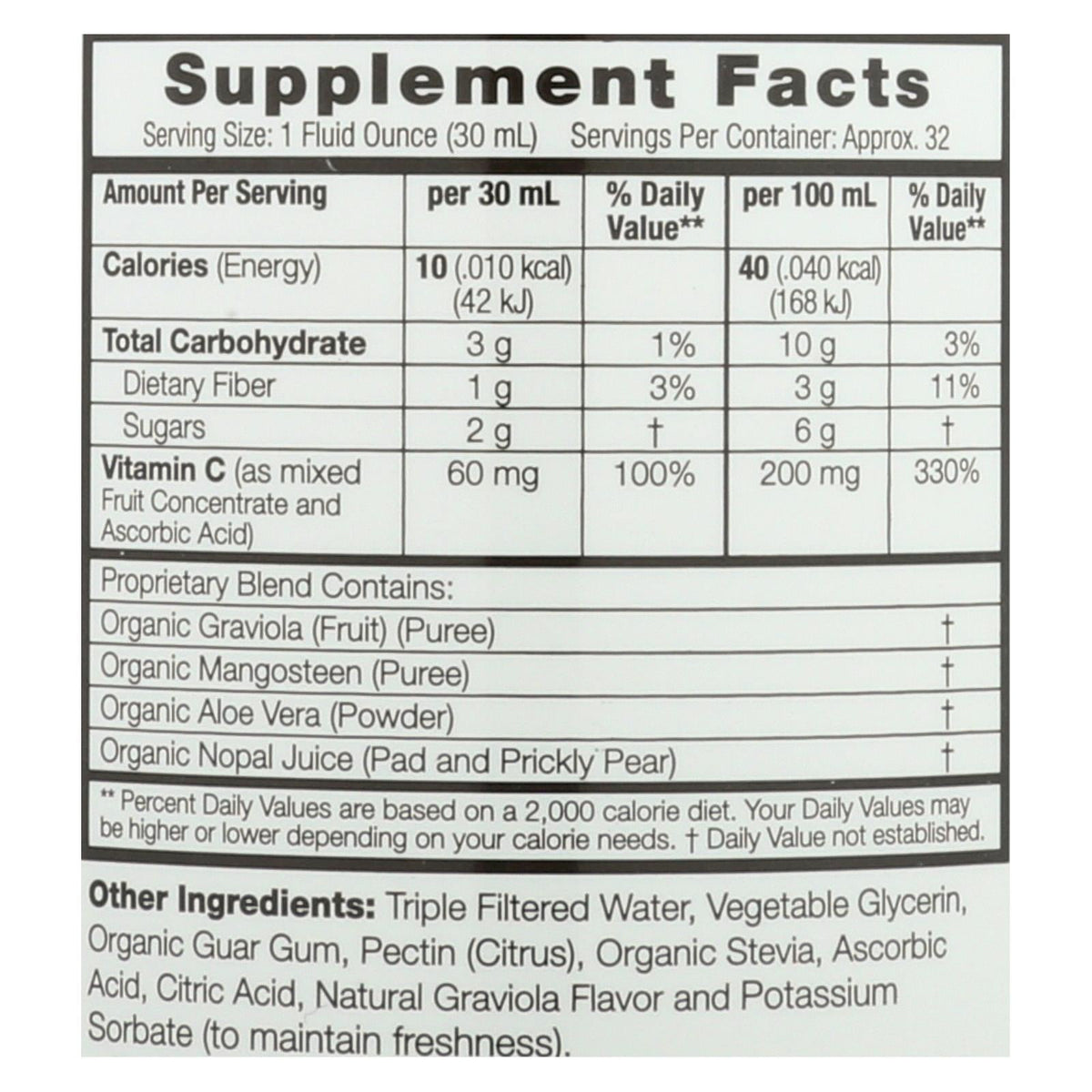 Dynamic Health Graviola Guanabana Soursop Juice Blend, 32 oz