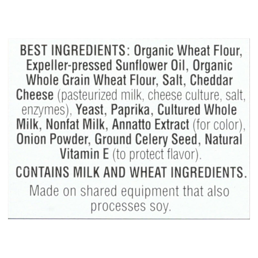 Annie's Homegrown Cheddar Squares, 7.5 oz (Case of 12)