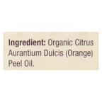Nature's Answer Organic Orange Essential Oil, 0.5 oz