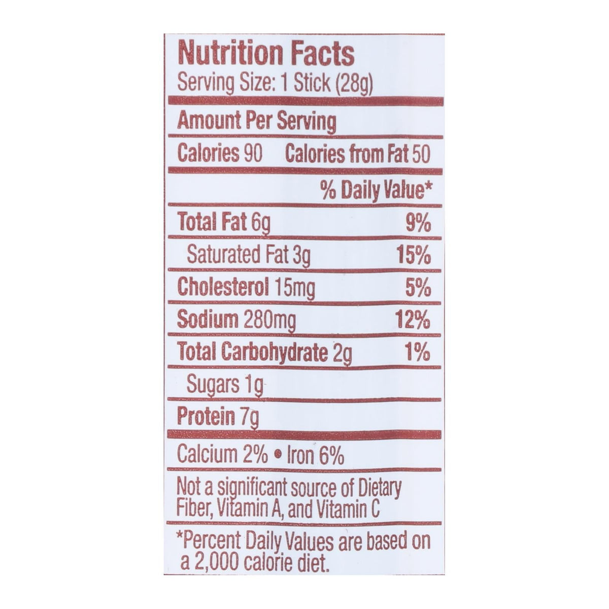Vermont Smoke & Cure Realsticks, BBQ, 1 oz (Case of 24)