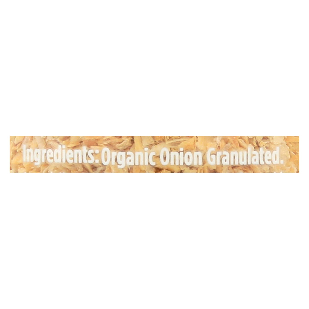 Spicely Organics Organic Onion Granules (Pack of 3) - 1.8 Oz.