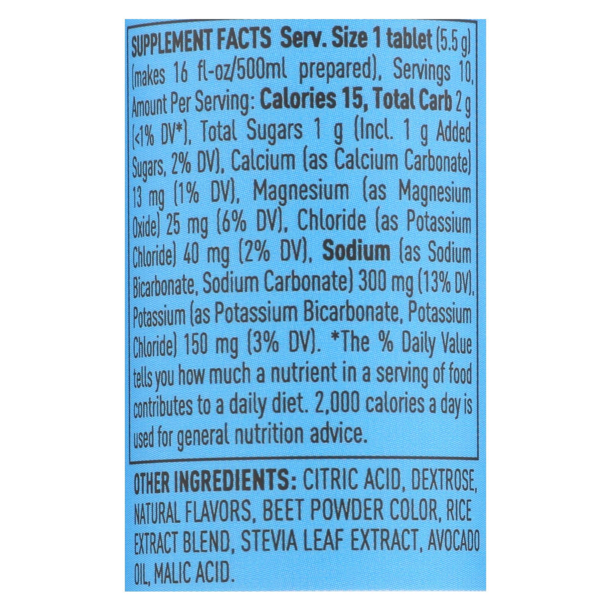 Nuun Hydration Drink Tab Active Fruit Punch (Pack of 8 - 10 Tablets)