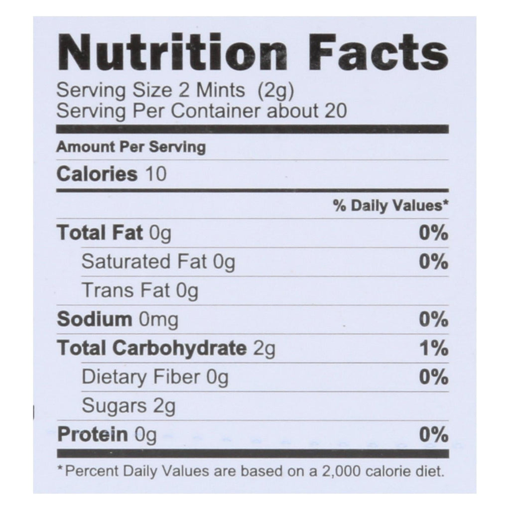 Vermints All Natural Mints, Gingermint, 1.41 oz (Case of 6)