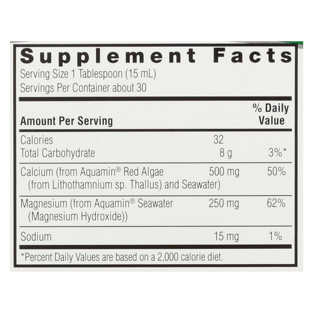 Nature's Answer Plant-Based Calcium Magnesium Liquid, 16 fl oz