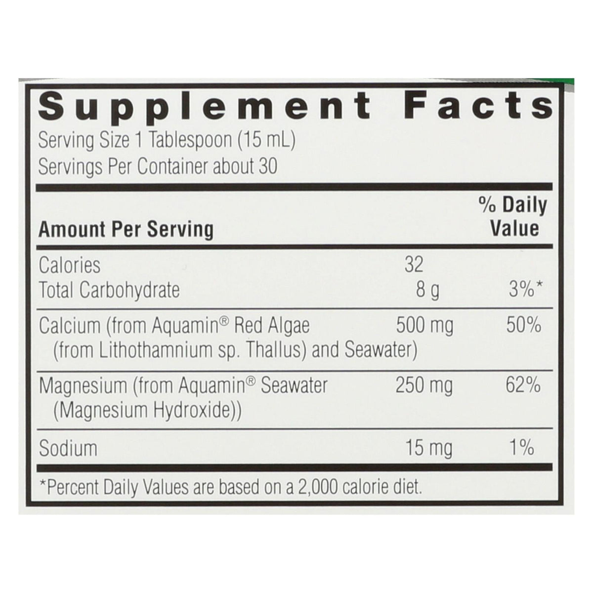 Nature's Answer Plant-Based Calcium Magnesium Liquid, 16 fl oz
