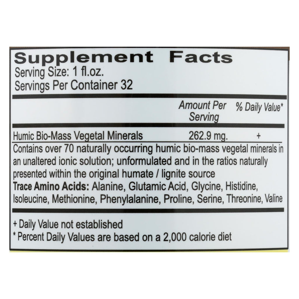 Vital Earth Humic Minerals (32 Fl Oz.)