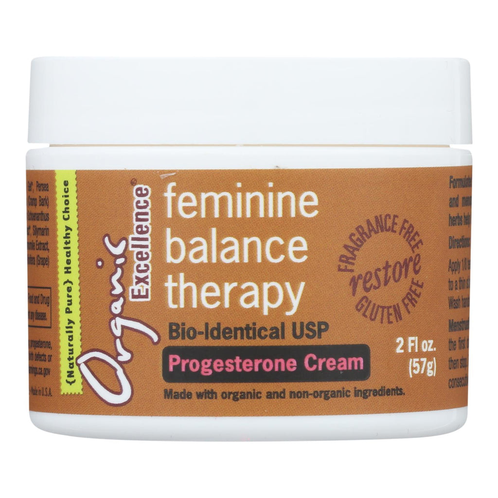Organic Excellence Feminine Balance Therapy – 2 Oz (Pack of 1)