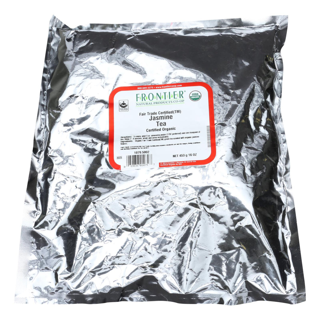 Frontier Co-op Organic Fair Trade Green Jasmine Tea, 1 lb