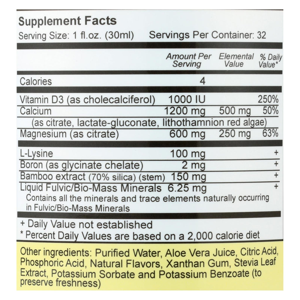 Vital Earth Minerals Cal-Mag Liquid, 32 oz