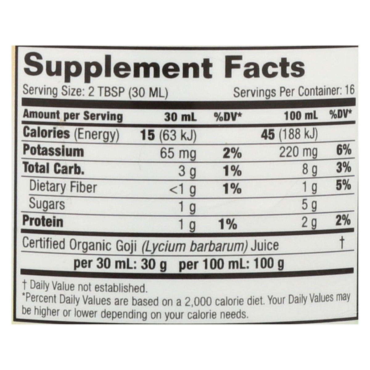 Dynamic Health Organic Goji Berry Gold Juice, 16 fl oz