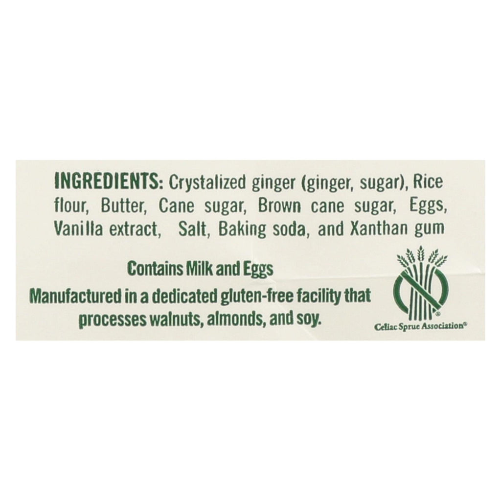 Tate's Bake Shop Ginger Zinger Cookies, 7 oz (Case of 12)