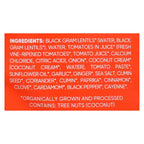 Maya Kaimal Organic Everyday Dal, Black Lentil Tomato Cumin, 10 oz (Case of 6)