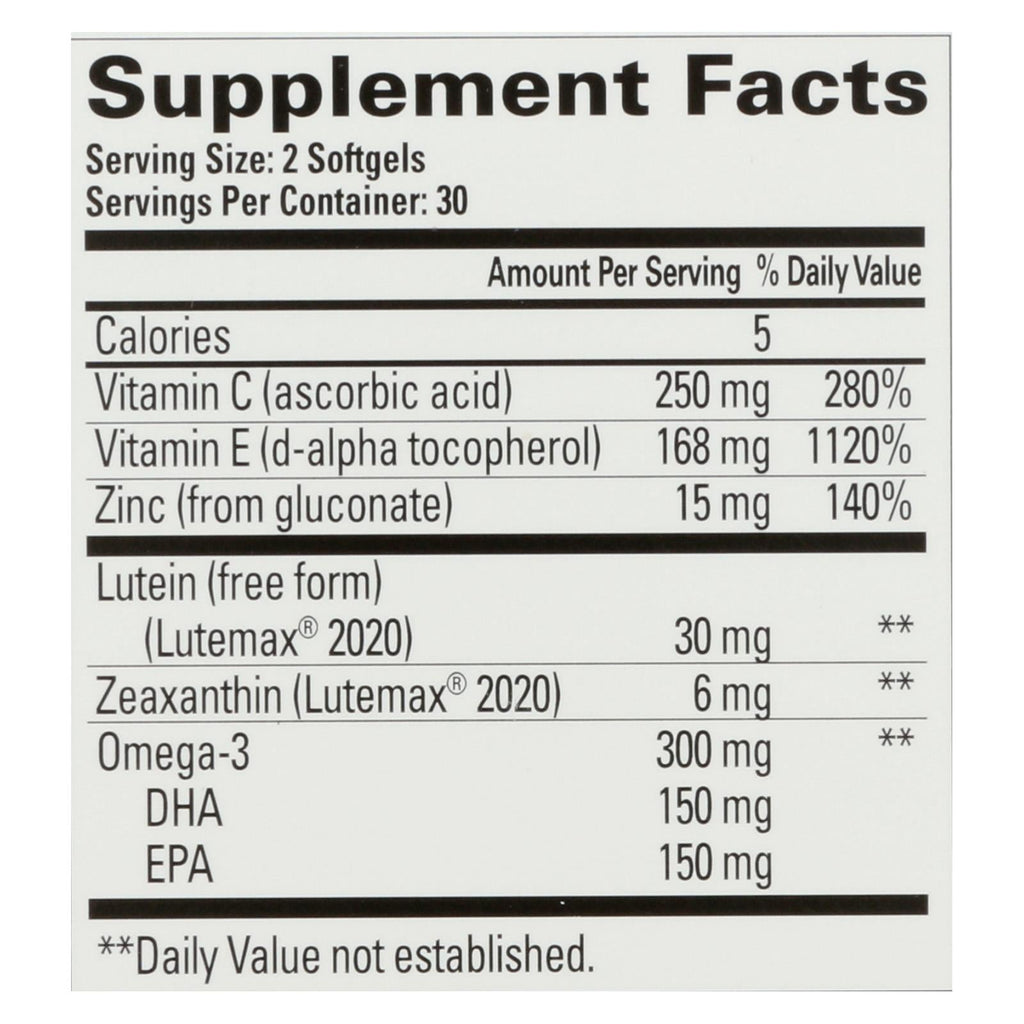Quantum Health Macula 30, 60 Softgels