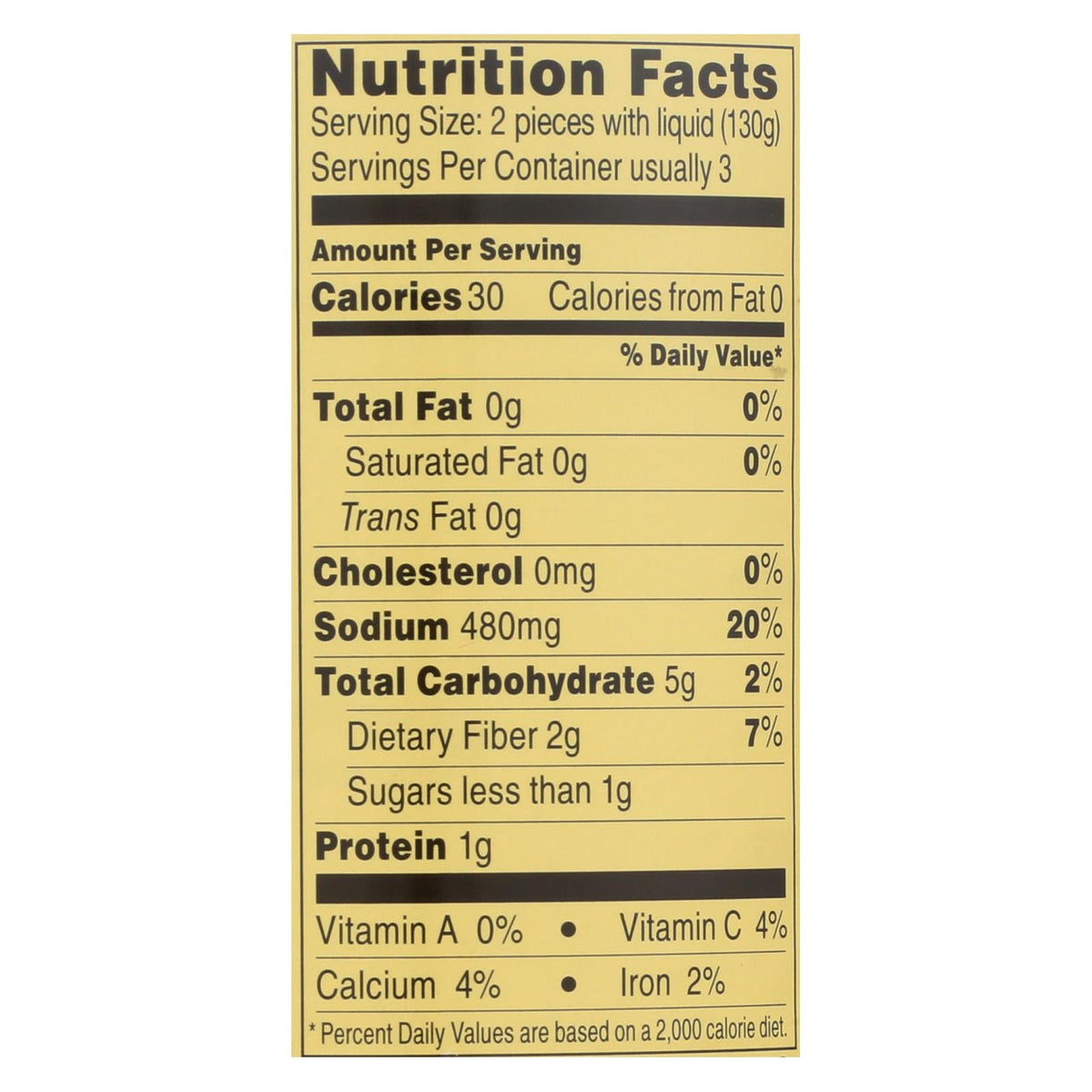 Reese Hearty Large Artichoke Hearts, 14 oz (Case of 12)