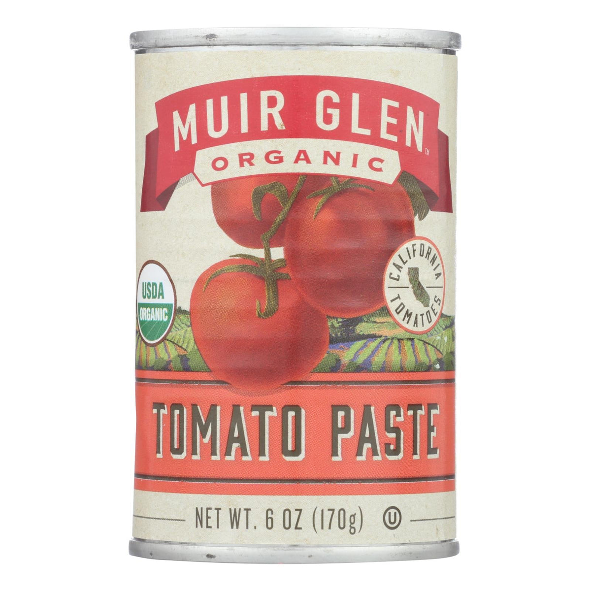 Muir Glen Tomato Paste, 6 oz (Case of 24)