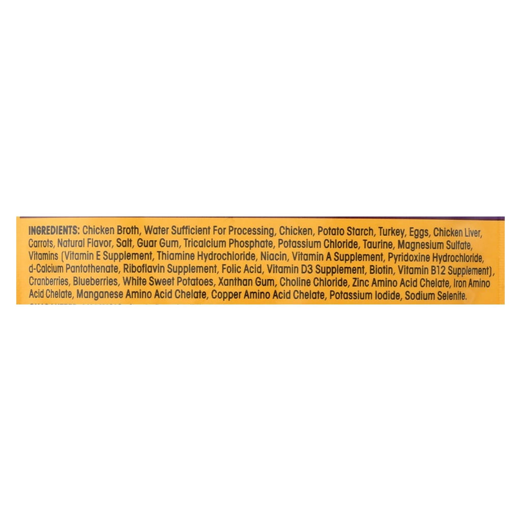 Wellness Pet Products Cat Food - Gravies with Bits of Chicken and Turkey Smothered in Gravy (Pack of 24) - 3 Oz.