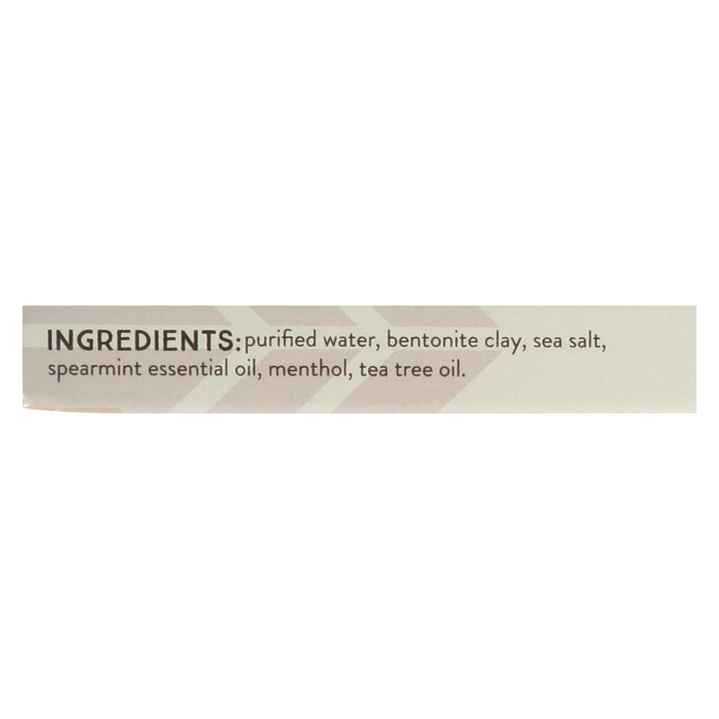 Redmond Earthpaste Natural Toothpaste, Spearmint (Case of 4)