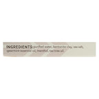 Redmond Earthpaste Natural Toothpaste, Spearmint (Case of 4)
