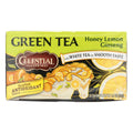 Celestial Seasonings Honey Lemon Ginseng Green Tea with White Tea, 20 ct (Case of 6)