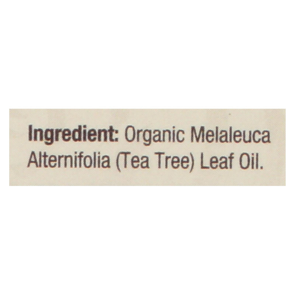 Nature's Answer Organic Tea Tree Essential Oil, 0.5 oz