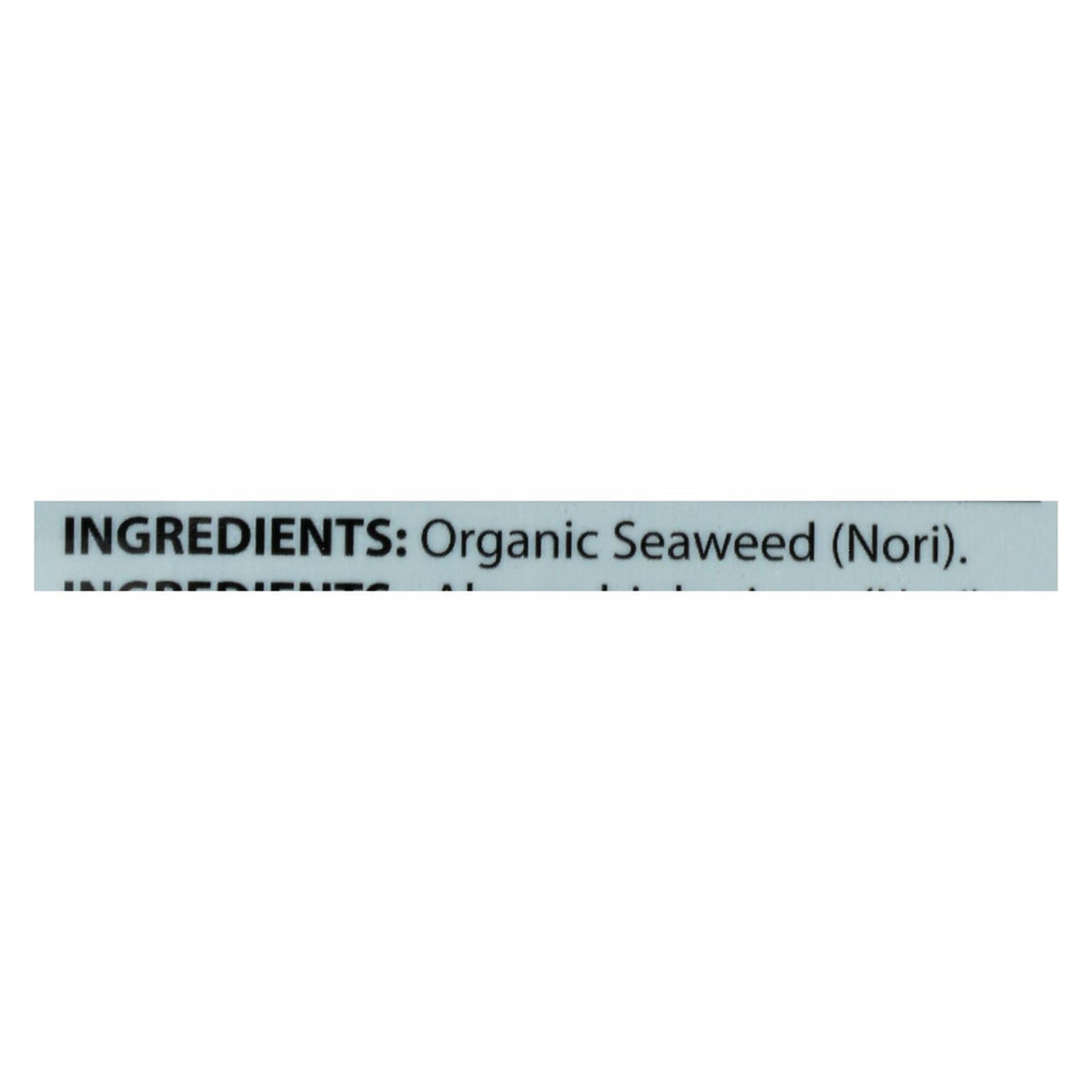 Seasnax Raw Seaweed Snack (Pack of 16 - 1 Oz.)