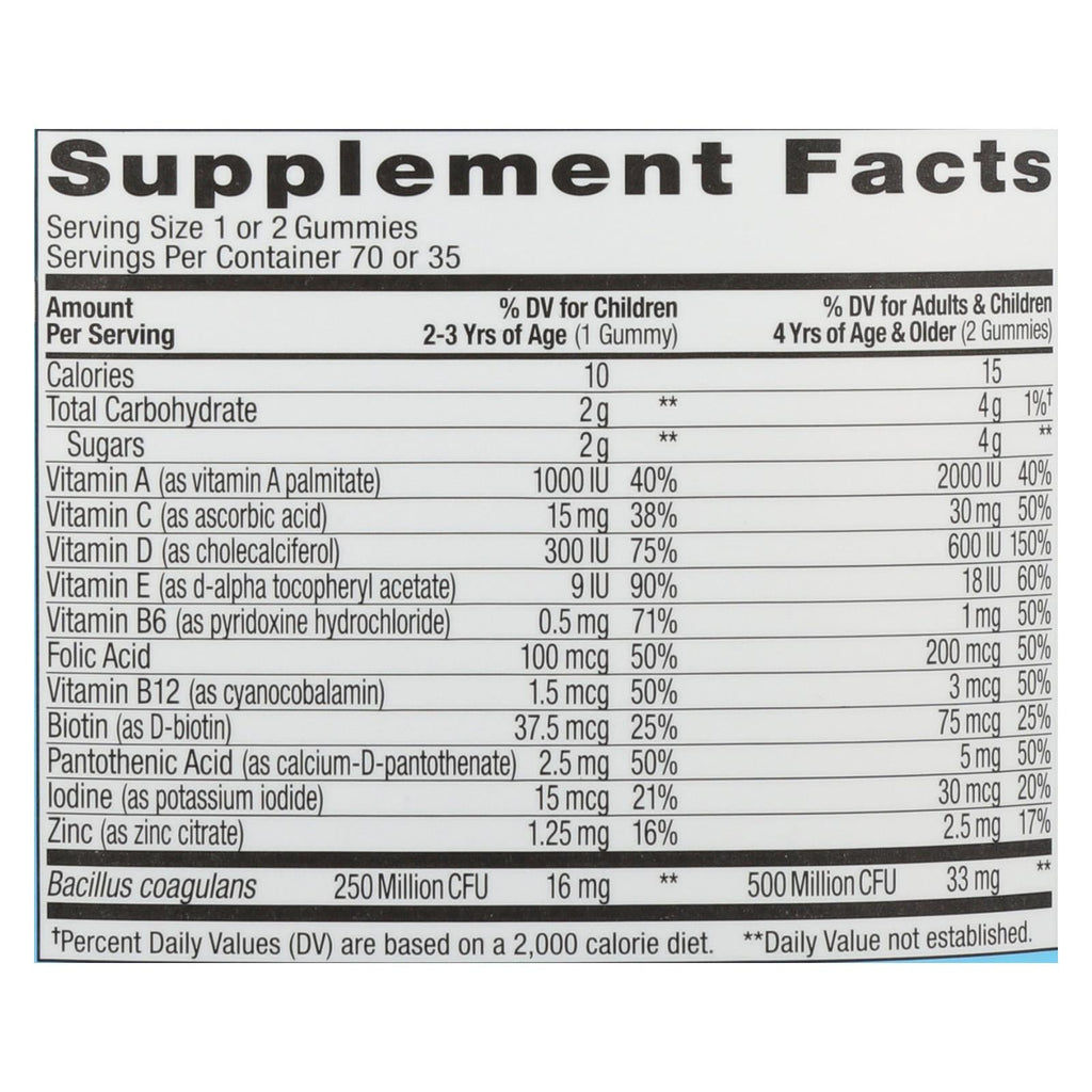 Olly Vitamins Multi Child (Pack of 70) Berry - 1 Case