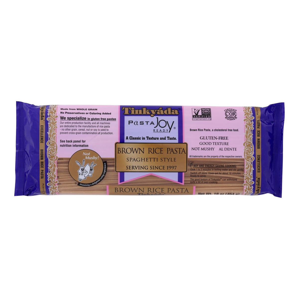 Tinkyada Brown Rice Spaghetti, 16 oz (Case of 12)