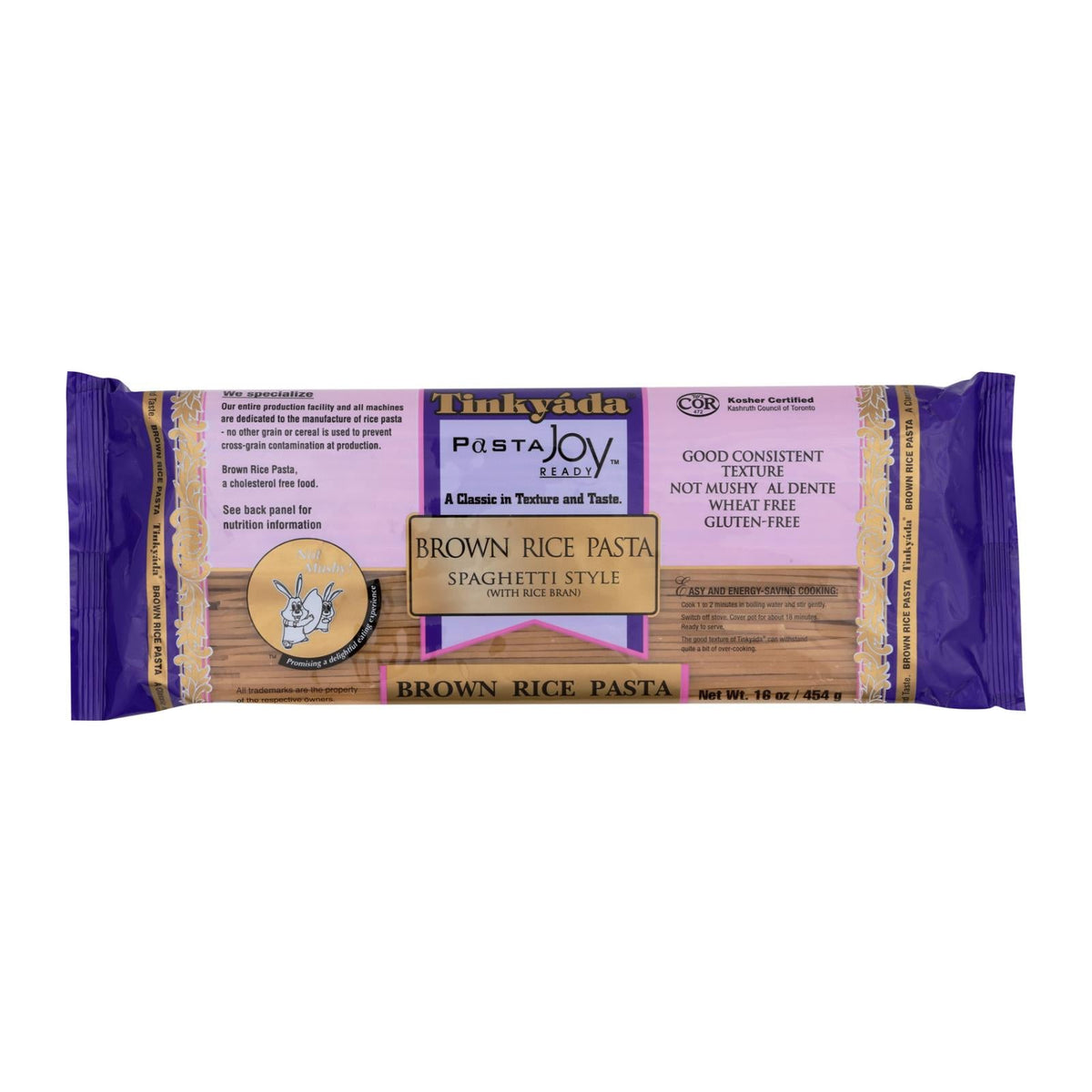 Tinkyada Brown Rice Spaghetti, 16 oz (Case of 12)