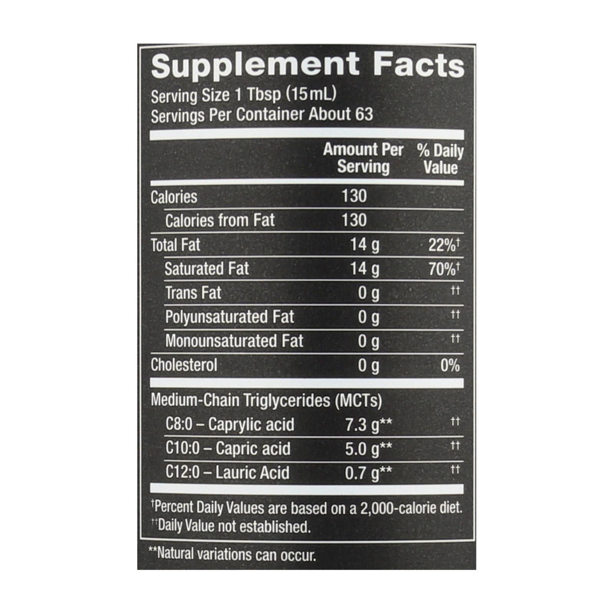 Nutiva 100% Organic MCT Oil (32 Fl Oz)