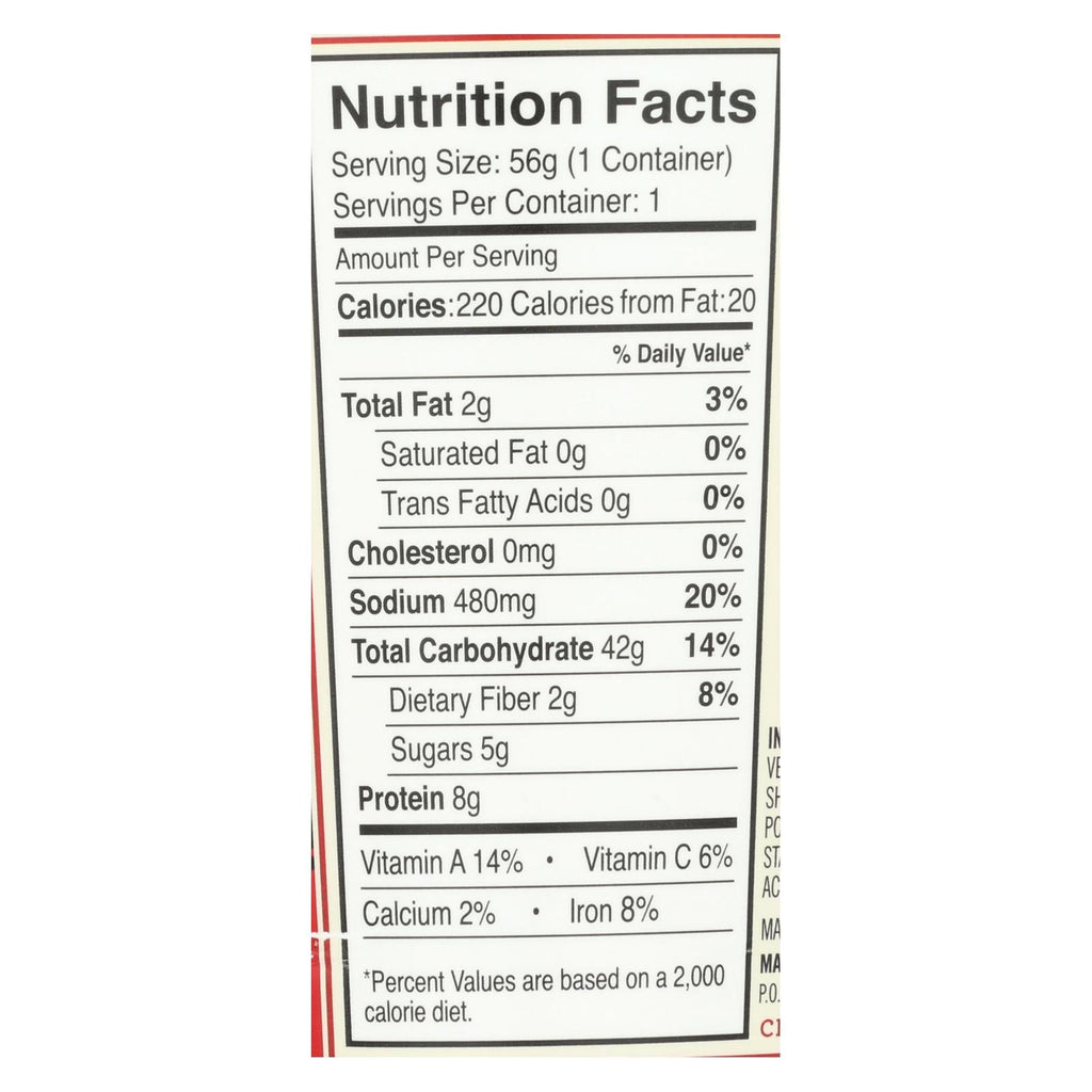 Dr. McDougall's Spicy Kung Pao Asian Noodle Soup, 2 oz (Case of 6)