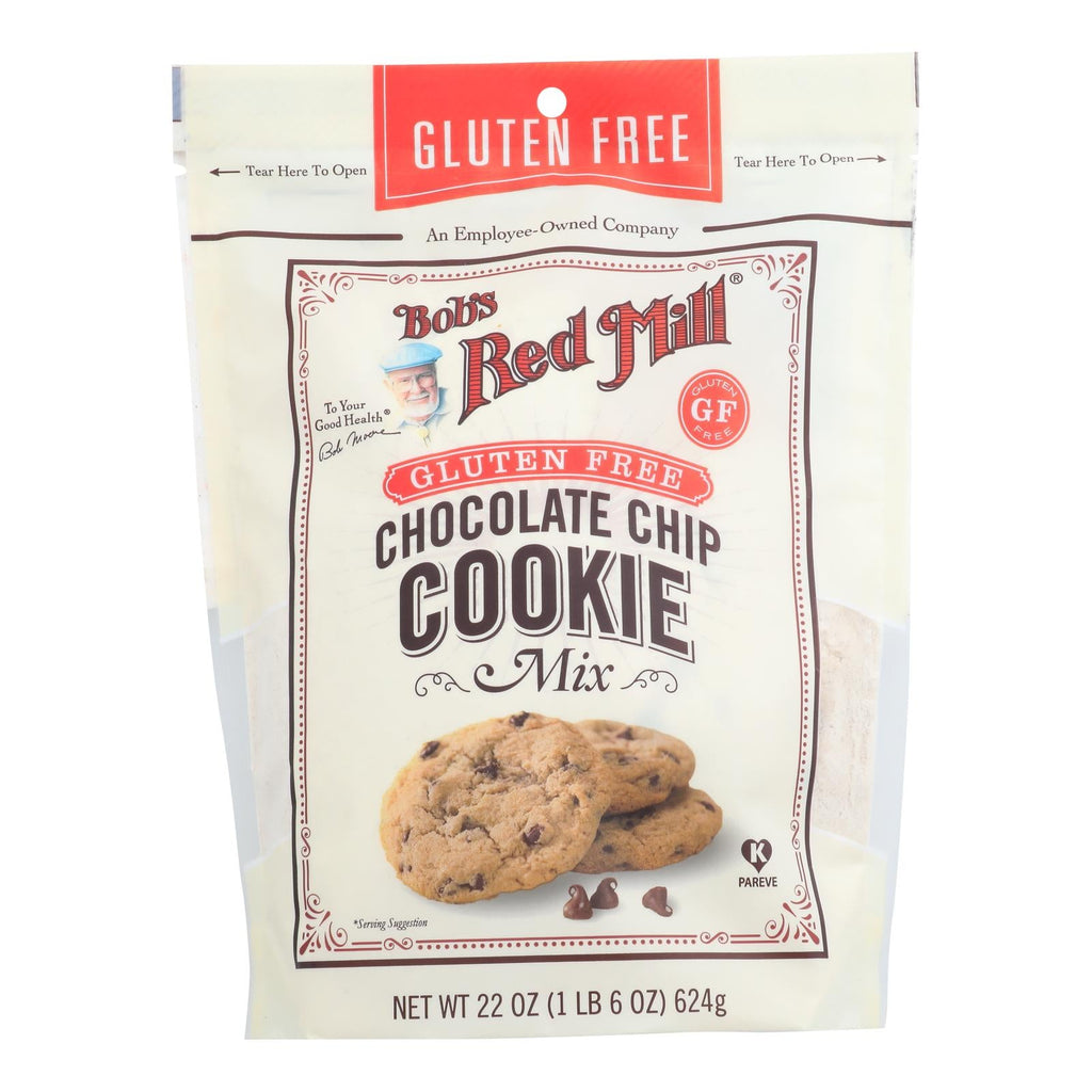 Bob's Red Mill Gluten Free Chocolate Chip Cookie Mix (Pack of 4 - 22 Oz.)