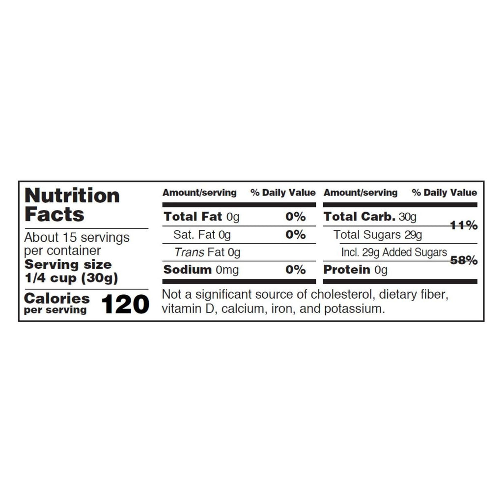 Woodstock Organic Powdered Sugar, 16 oz (Case of 12)