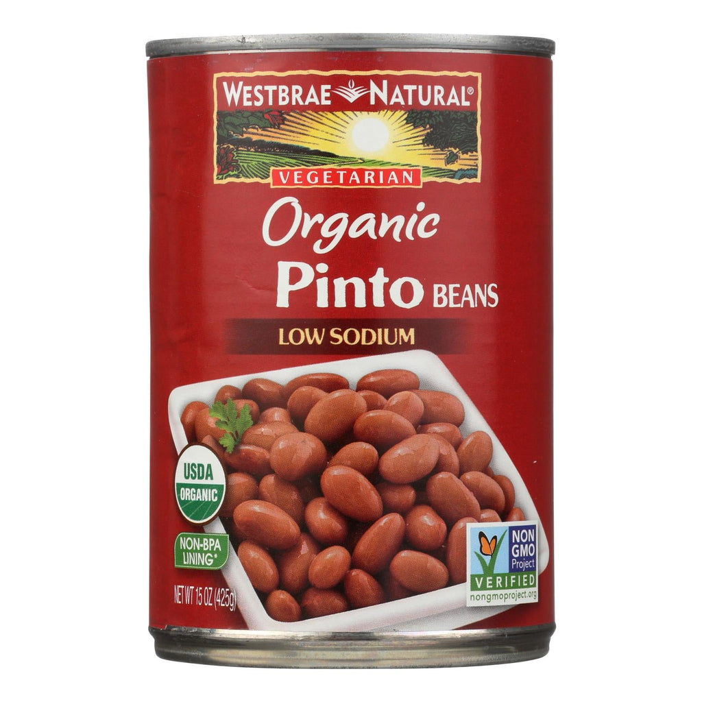 Westbrae Organic Pinto Beans (Pack of 12 - 15 Oz.)