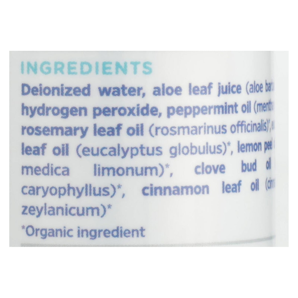 Essential Oxygen Organic Brushing Rinse, Peppermint, 3 oz