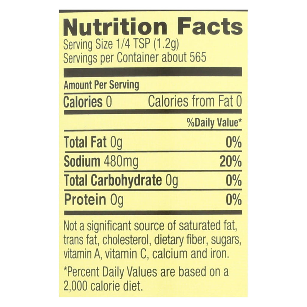 Alessi Fine Mediterranean Sea Salt, 24 oz (Case of 6)