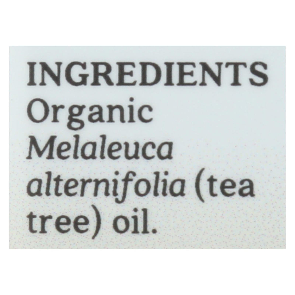 Organic Tea Tree Essential Oil (Pack of .25 Oz. by Aura Cacia)