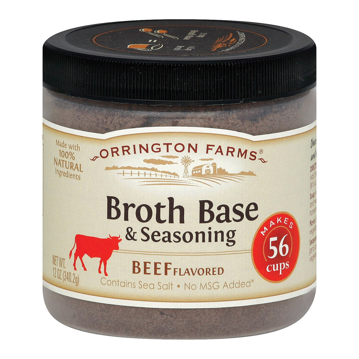 Orrington Farms Beef Broth Base & Seasoning, 12 oz (Case of 6)